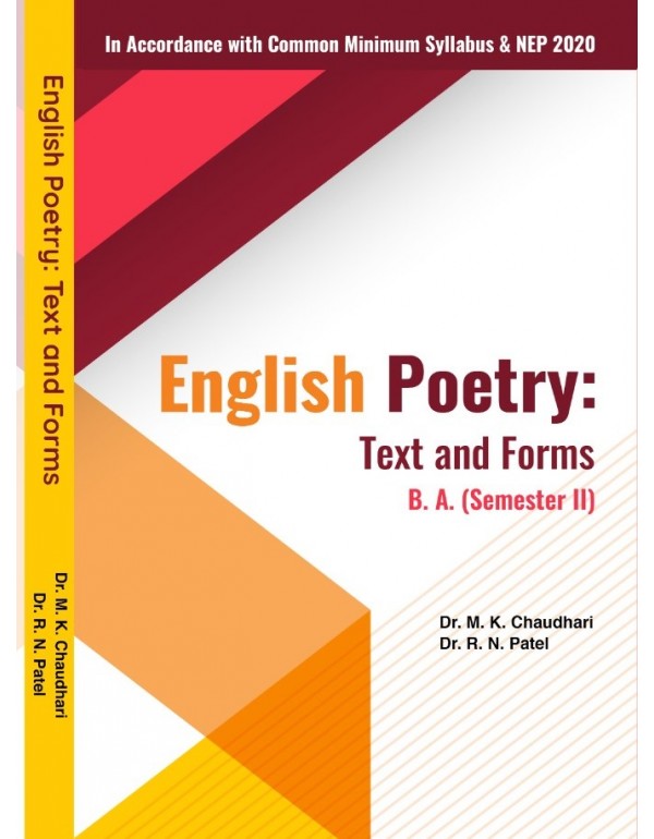 English Poetry: Texts and Forms 